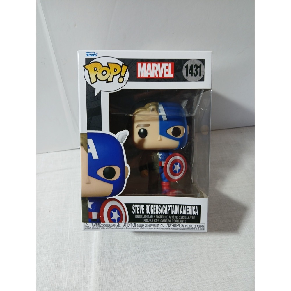 Funko Pop! Vinyl: Marvel - Steve Rogers/Captain America #1431